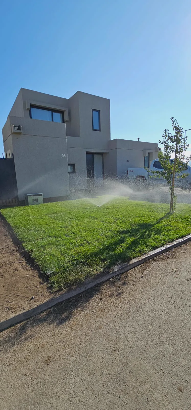 Proyecto de pasto y paisajismo